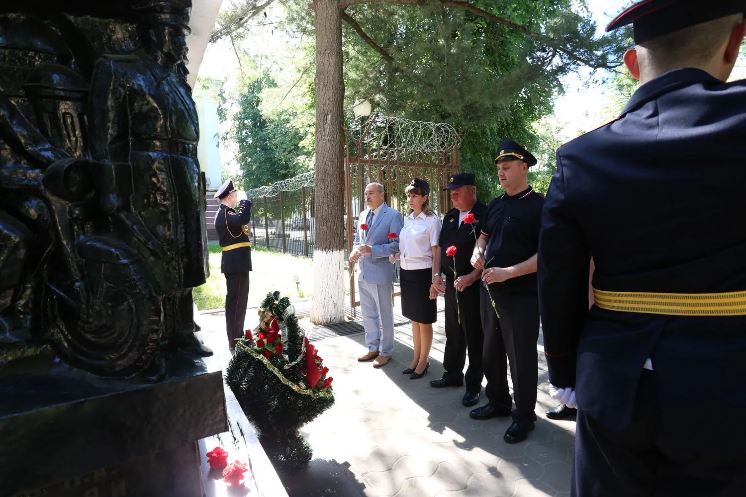 В Калужской области отметили 308-ую годовщину образования российской полиции