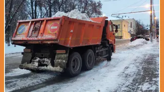 УБОРКА УЛИЦ КАЛУГИ ОТ СНЕГА
