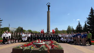 На площади Победы в Калуге прошел смотр-конкурс образцовых караулов