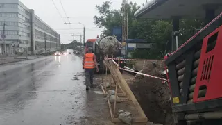 Калуга меняет ржавые трубы на современные магистрали без перекопов: готовность объекта на Московской достигла 64%