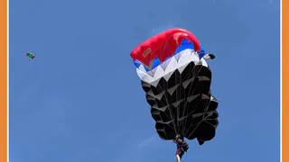 Калужская парашютистка приземлилась с "серебром"
