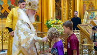Губернатор Калужской области поздравил митрополита Климента с годовщиной хиротонии
