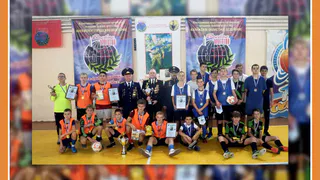 НАШИ ЮНЫЕ ФУТБОЛИСТЫ ВЗЯЛИ КУБОК "БОЕВОГО БРАТСТВА"