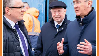 ШАПША, АРТАМОНОВ И  ДЕНИСОВ СОВЕРШИЛИ ОБХОД ПО КАЛУГЕ