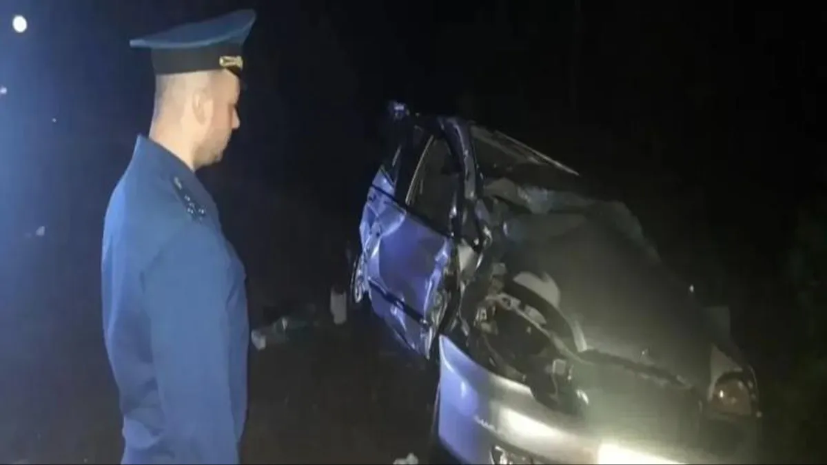 В Калужской области мотоциклист погиб в ДТП с участием двух машин
