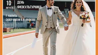 Калужский ЗАГС принимает заявления на торжественную регистрацию брака от ведущих спортивный образ жизни