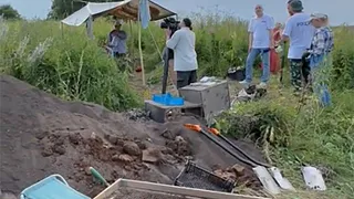В Калужской области археологи откопали на Любутском городище замок и ключ возрастом более 600 лет