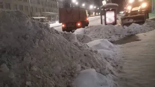 Калужские коммунальщики за сутки вывезли 9,5 тысяч кубометров снега