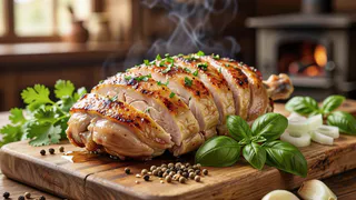 Куриное филе раньше выходило сухим, пока не подсмотрел грузинский способ: мясо сочное и ароматное — теперь только так и готовлю