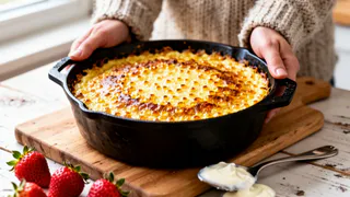Из одного стакана пшена можно приготовить целую форму сытного пшенника – получается плотный и влажный пирог