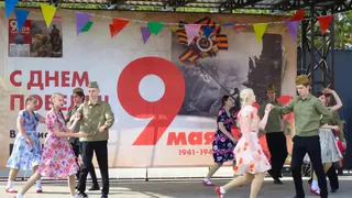 В Калужской области состоялась патриотическая акция “Вальс Победы”