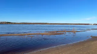 В Калужской области уровень воды в Угре за сутки упал на 84 сантиметра
