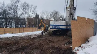 В Калуге из-за стройки элитной многоэтажки несколько домов остались без тепла