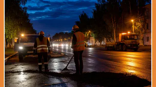 РЕМОНТ ДОРОГ В КАЛУГЕ ИДЕТ ПОЛНЫМ ХОДОМ