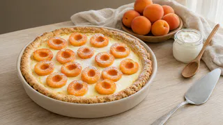 Беру абрикосы и жирную сметану — превращаю в вкуснейший кремовый пирог: нежный, влажный, лучше чизкейка — гости не верят, что делал сам