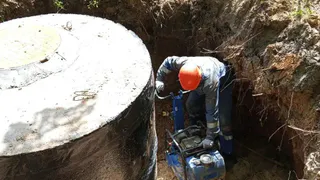 В Калужской области масштабно обновляют водопровод: на Грабцевском шоссе техническая готовность достигла 74 процентов