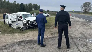 Тройное ДТП на "Золотом кольце" в Калужской области унесло жизнь пассажира