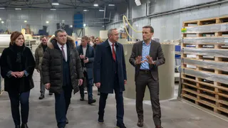 Владислав Шапша посетил предприятия Жуковского района: септики, кирпич и новый коттеджный посёлок