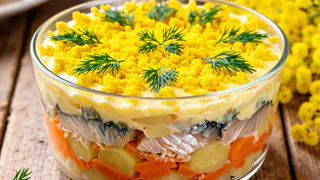 Такую «мимозу» ем весной и худею — сайра в лёгком варианте, а вкус просто классный