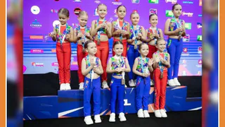16 МЕДАЛЕЙ ПО ФИТНЕС-АЭРОБИКЕ ВЗЯЛИ НАШИ ДЕВОЧКИ