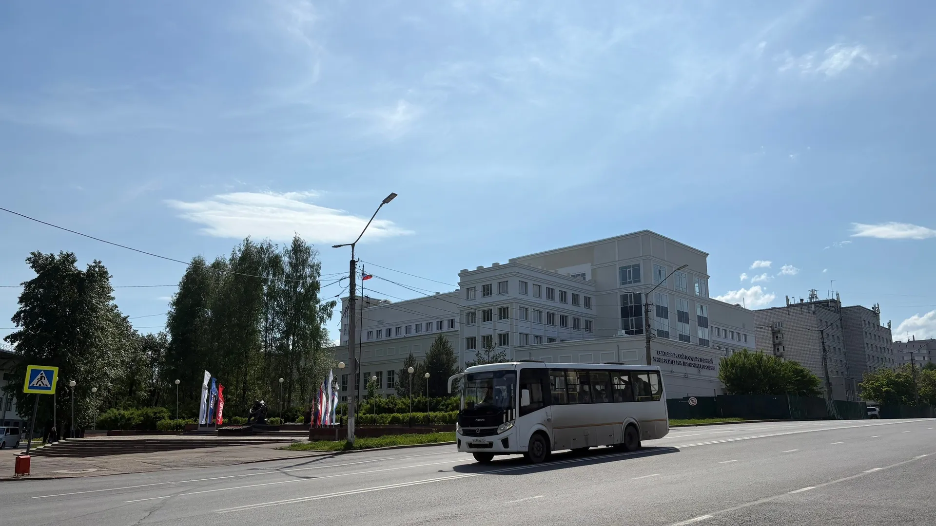 Автобус № 41 в Калуге начал заезжать на Тарусский проезд