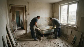 Ванны и душевые сразу состаривают интерьер: сейчас все переходят на этот вариант — свежо, стильно и практично