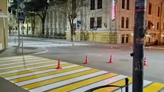 Более 45 тысяч квадратных метров дорожной разметки нанесут в Калуге