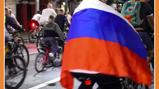 В Калуге прошёл ночной велопробег