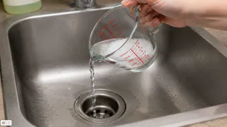 Раз в 7 дней заливаю в слив раковины солёную воду: чудесный раствор, который сэкономил кучу времени