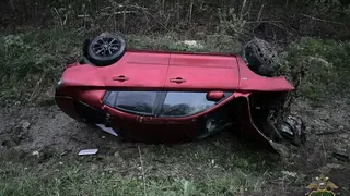 Смертельный вылет с трассы в Калужской области унес жизнь подростка