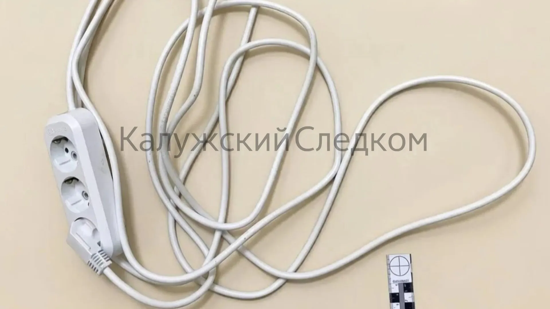 В Калужской области женщина задушила сожителя удлинителем из-за ревности