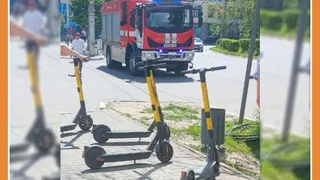 Очередное происшествие с участием электросамокатов