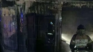 В Калужской области при пожаре в хозяйственной постройке пострадал человек