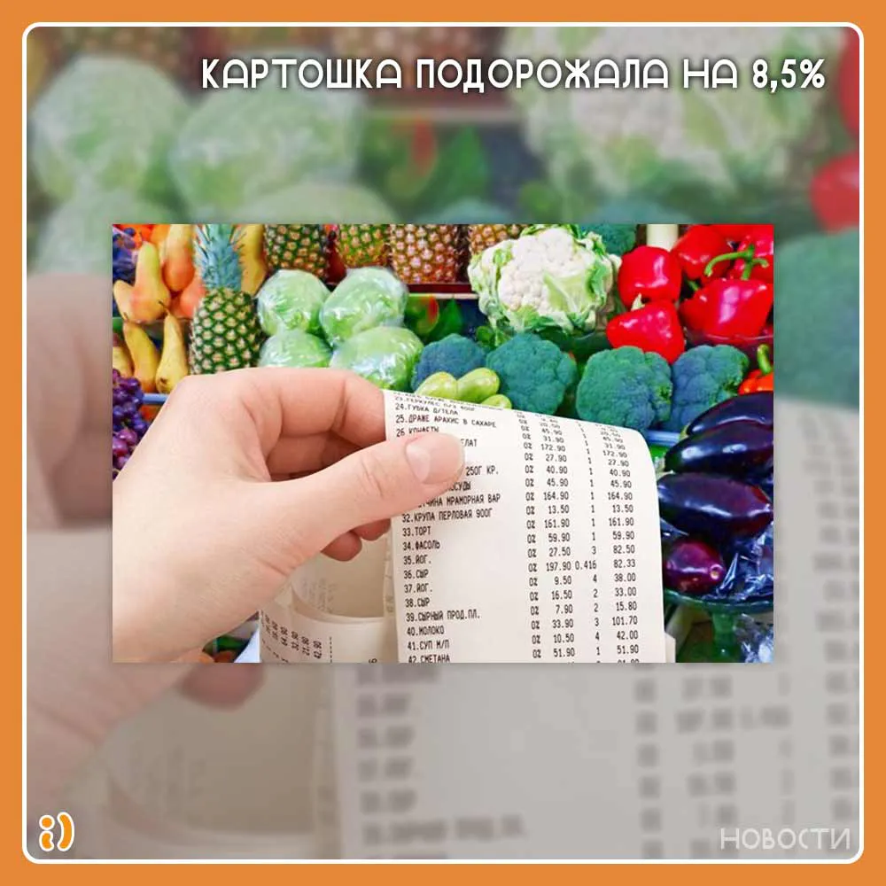 Картошка подорожала на 8,5%
