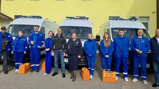 Калужская скорая получила ещё три автомобиля перед сезоном роста вызовов