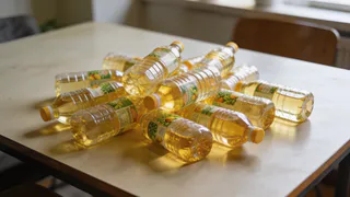 Бутылки из-под масла — не мусор, а золото: мастерю из них красивые штучки — друзья скупают на подарки и не нарадуются