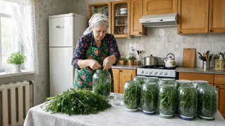 Зелень больше не пропадает: метод перевёрнутой банки продлевает свежесть до 3 недель — просто и без заморозки