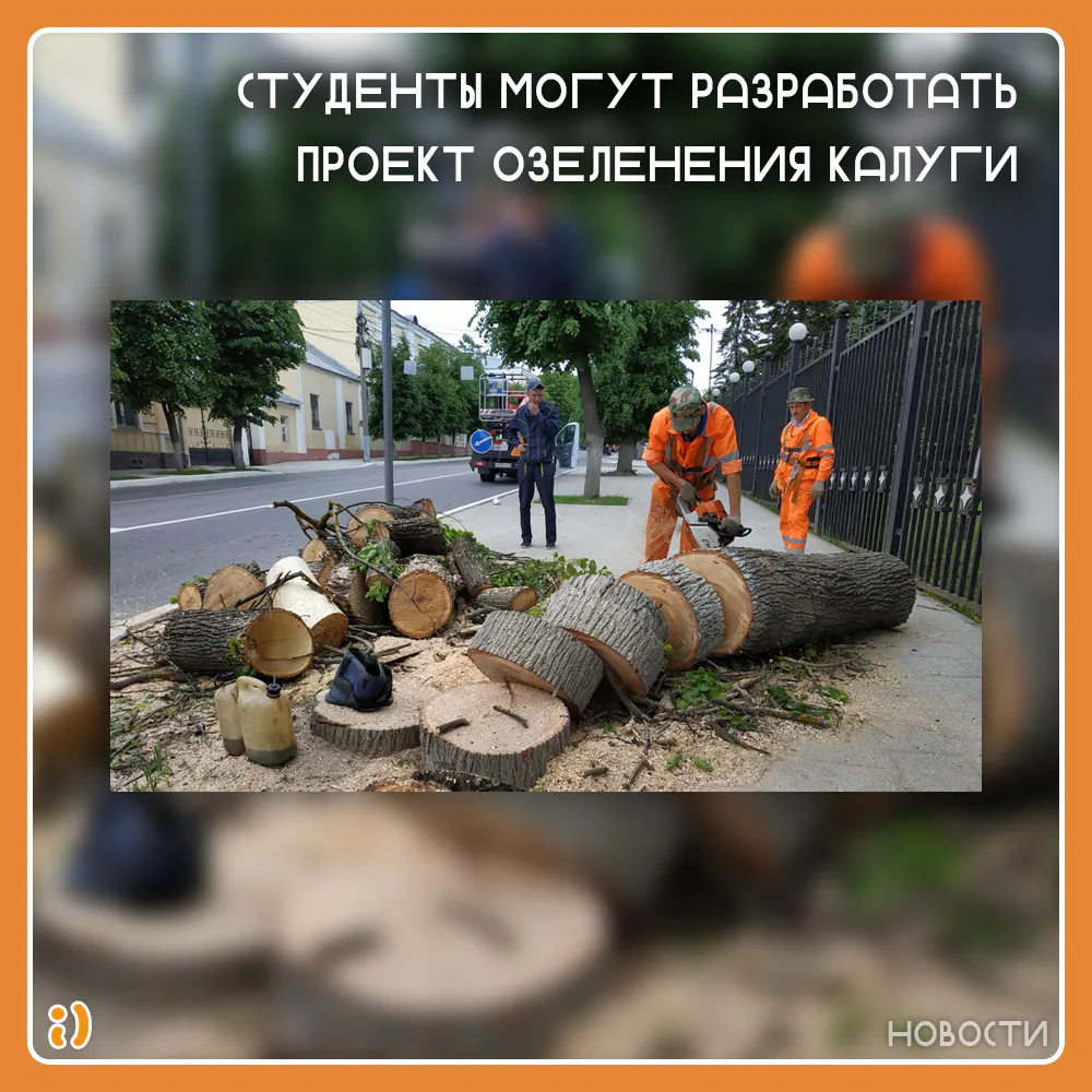 СТУДЕНТЫ МОГУТ РАЗРАБОТАТЬ ПРОЕКТ ОЗЕЛЕНЕНИЯ КАЛУГИ