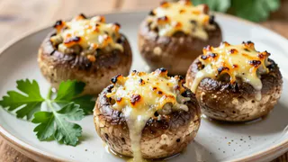 Жареные шампиньоны с луком и чесноком: ароматные и обалденно вкусные